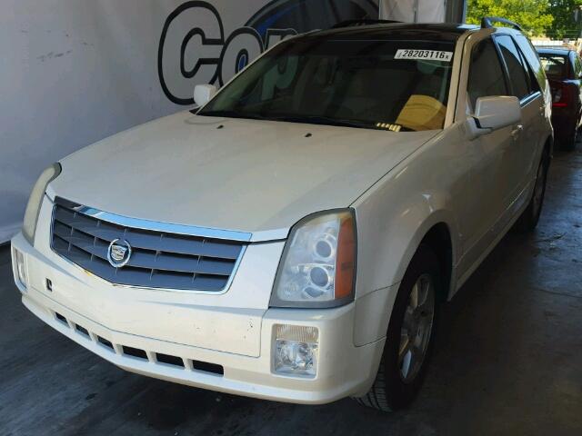 1GYDE637140117200 - 2004 CADILLAC SRX WHITE photo 2