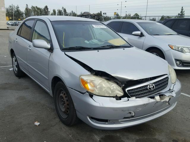 1NXBR32E75Z441922 - 2005 TOYOTA COROLLA CE SILVER photo 1