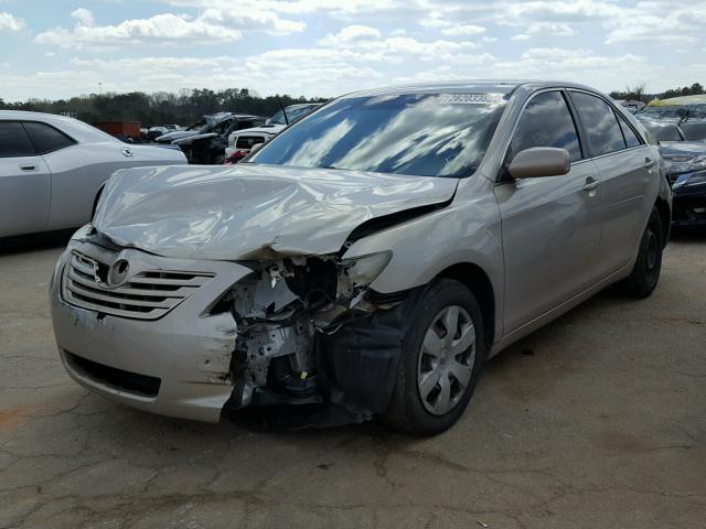 4T1BE46K17U726393 - 2007 TOYOTA CAMRY NEW GOLD photo 2