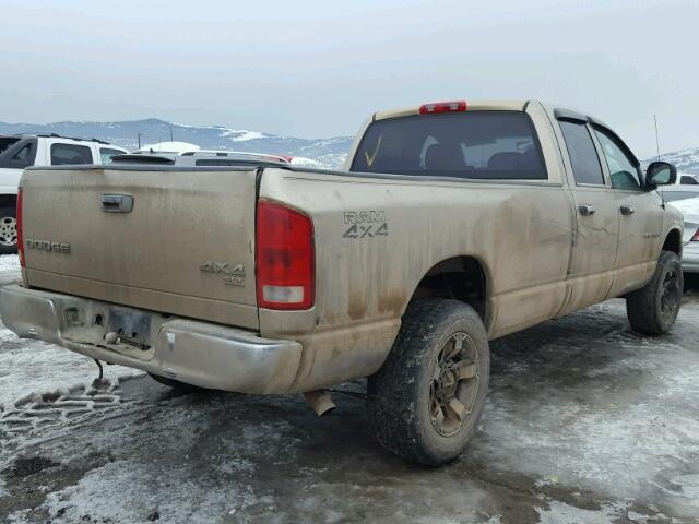 1D7HU18N94J234222 - 2004 DODGE RAM 1500 S GOLD photo 4