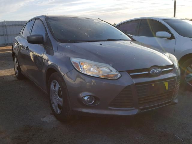 1FAHP3F27CL186623 - 2012 FORD FOCUS SE GRAY photo 1