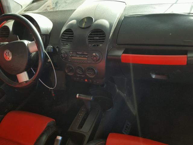 3VWCD21C23M435994 - 2003 VOLKSWAGEN NEW BEETLE 红色 照片 9