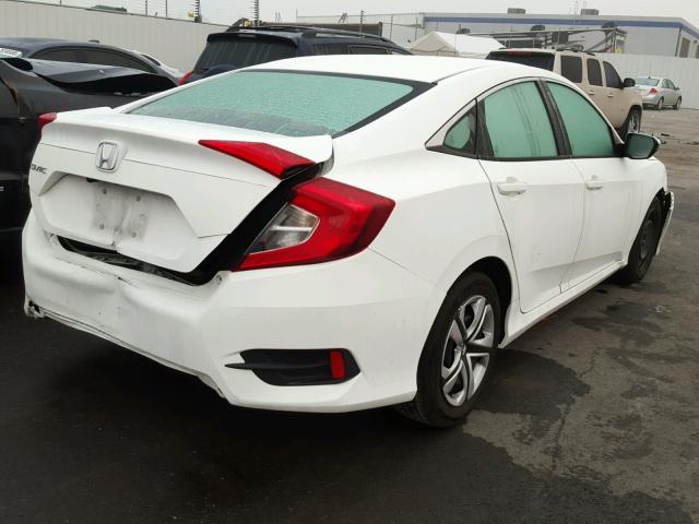 2HGFC2F56HH515920 - 2017 HONDA CIVIC LX WHITE photo 4