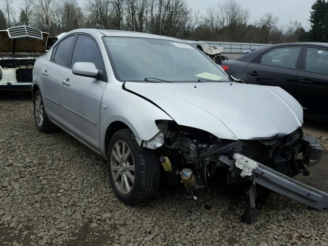 JM1BK12F181781840 - 2008 MAZDA 3 I SILVER photo 1