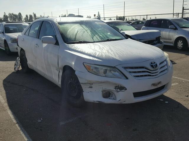 4T1BF3EK4AU536698 - 2010 TOYOTA CAMRY BASE WHITE photo 1