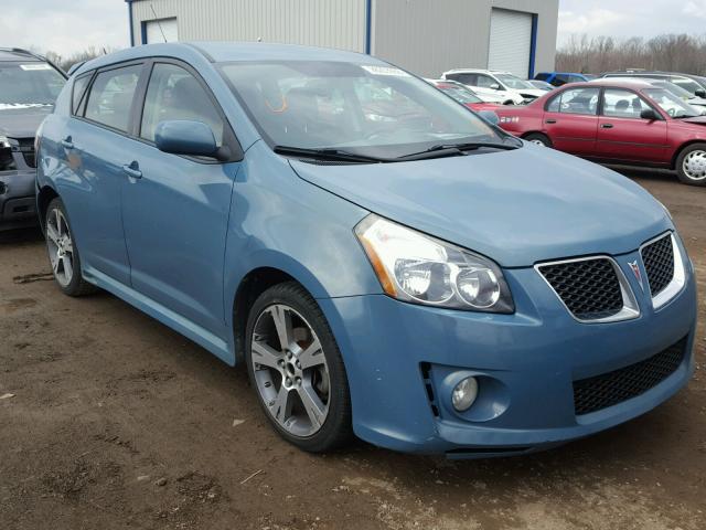 5Y2SR67019Z447467 - 2009 PONTIAC VIBE GT BLUE photo 1