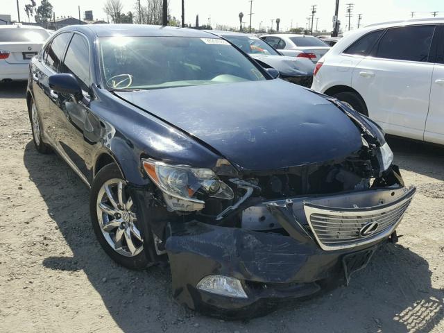 JTHBL46F275049120 - 2007 LEXUS LS 460 BLUE photo 1