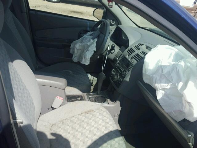 1G1ZT52845F258212 - 2005 CHEVROLET MALIBU LS BLUE photo 5