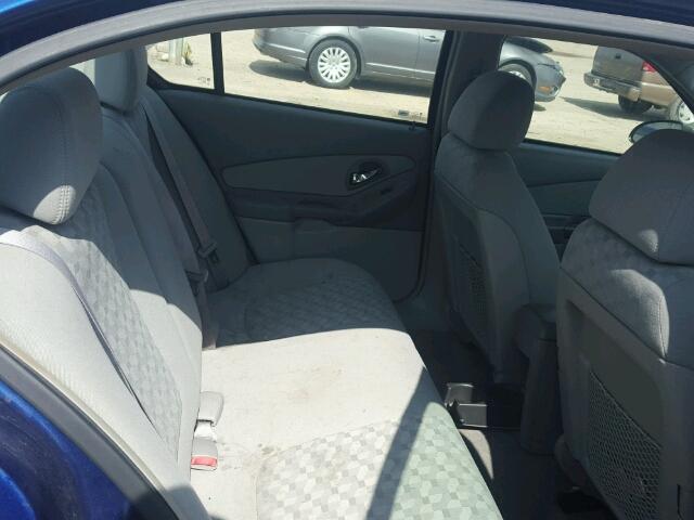1G1ZT52845F258212 - 2005 CHEVROLET MALIBU LS BLUE photo 6