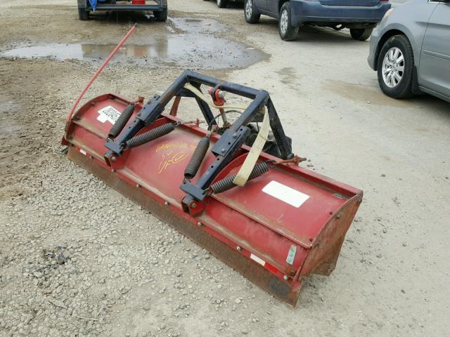 D07536 - 2013 SNOW REAR PLOW RED photo 1