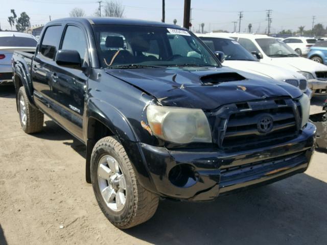 3TMJU62NX8M060851 - 2008 TOYOTA TACOMA DOU BLACK photo 1