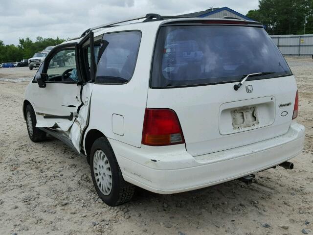 JHMRA1867VC012959 - 1997 HONDA ODYSSEY BA WHITE photo 3