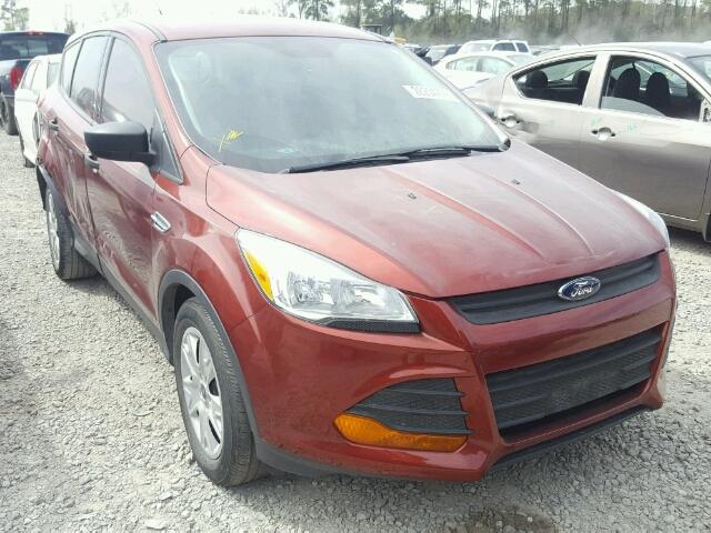 1FMCU0F74GUB71614 - 2016 FORD ESCAPE S MAROON photo 1