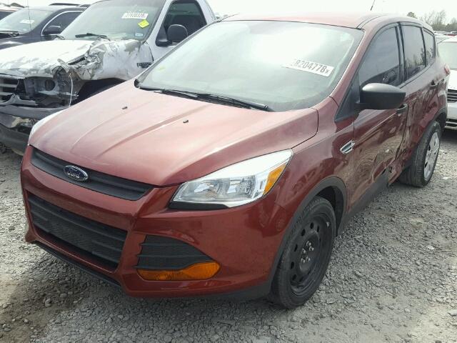 1FMCU0F74GUB71614 - 2016 FORD ESCAPE S MAROON photo 2