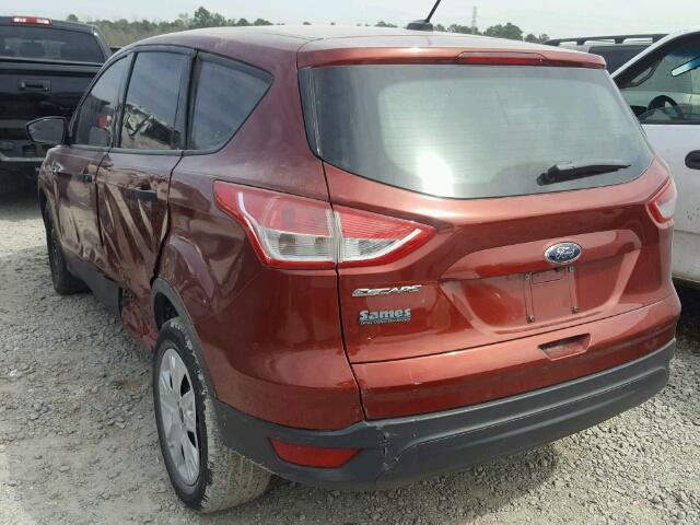 1FMCU0F74GUB71614 - 2016 FORD ESCAPE S MAROON photo 3