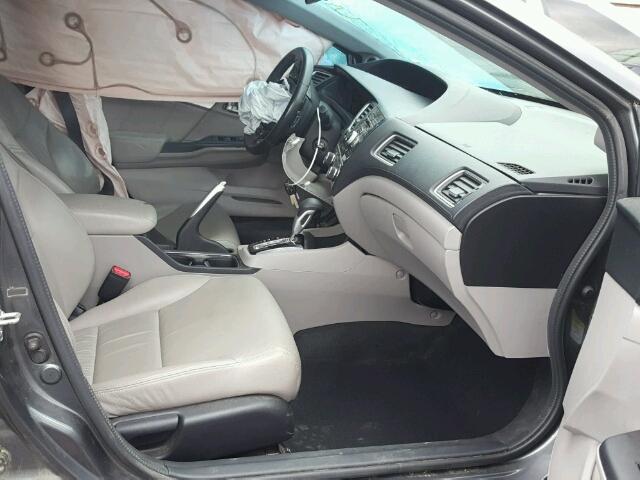 2HGFB2F98DH521735 - 2013 HONDA CIVIC EXL Grafit foto 5