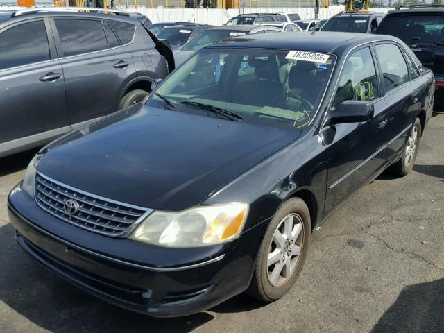 4T1BF28B23U286905 - 2003 TOYOTA AVALON XL BLACK photo 2