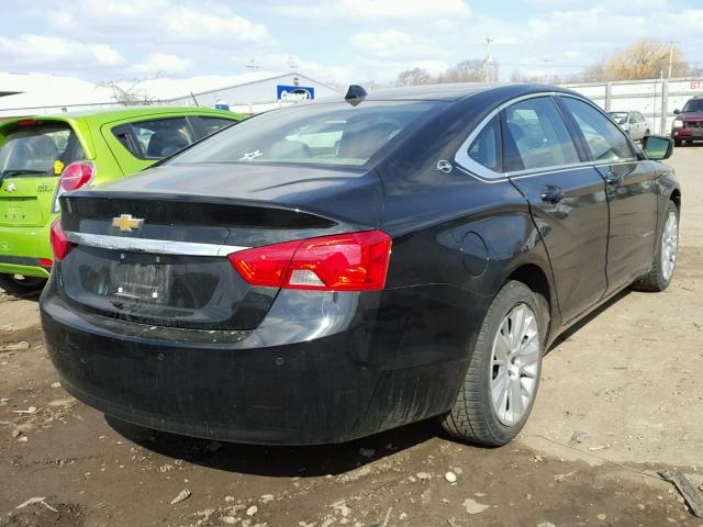 1G11Y5SL4EU102170 - 2014 CHEVROLET IMPALA LS BLACK photo 4