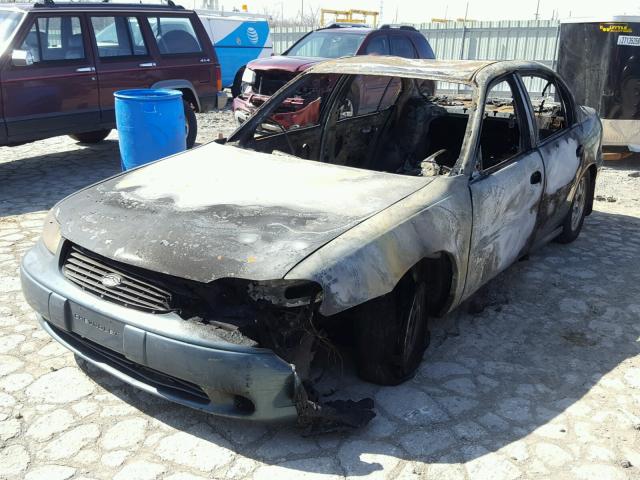 1G1NE52MXW6151429 - 1998 CHEVROLET MALIBU LS 烧焦的 照片 2