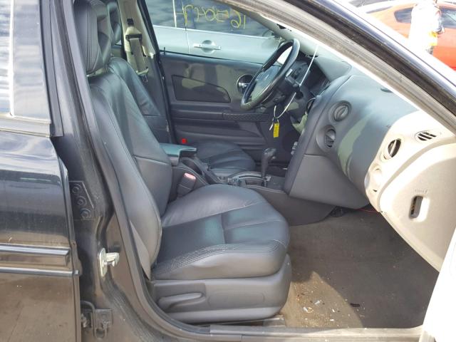 2G2WR544141289267 - 2004 PONTIAC GRAND PRIX BLACK photo 5