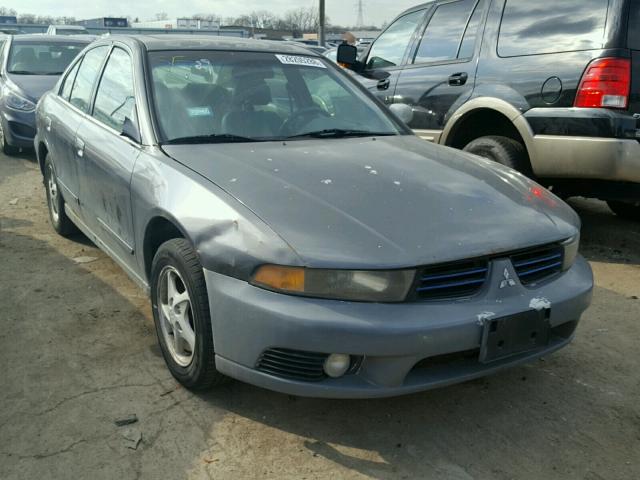 4A3AA46G92E142301 - 2002 MITSUBISHI GALANT ES GRAY photo 1