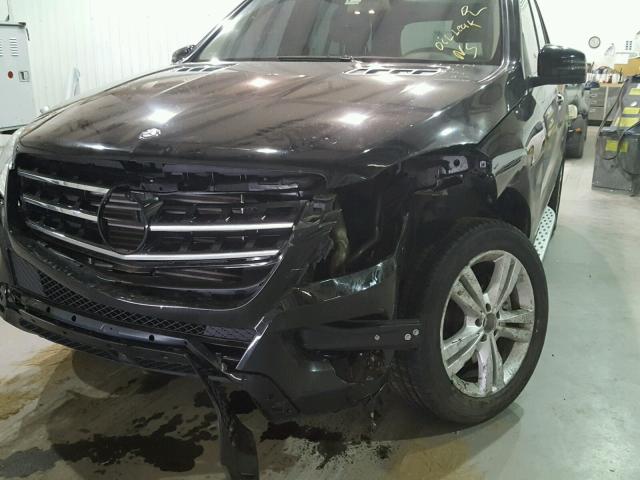 4JGDA2EB6DA155605 - 2013 MERCEDES-BENZ ML 350 BLU BLACK photo 9