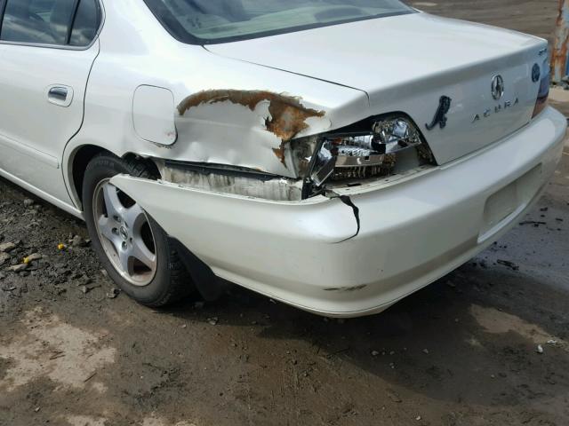 19UUA56663A093887 - 2003 ACURA 3.2TL WHITE photo 9