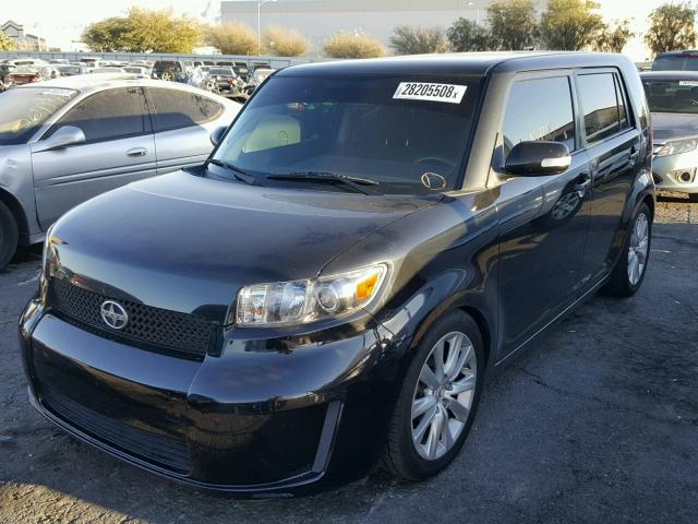 JTLZE4FE0A1113305 - 2010 TOYOTA SCION XB BLACK photo 2