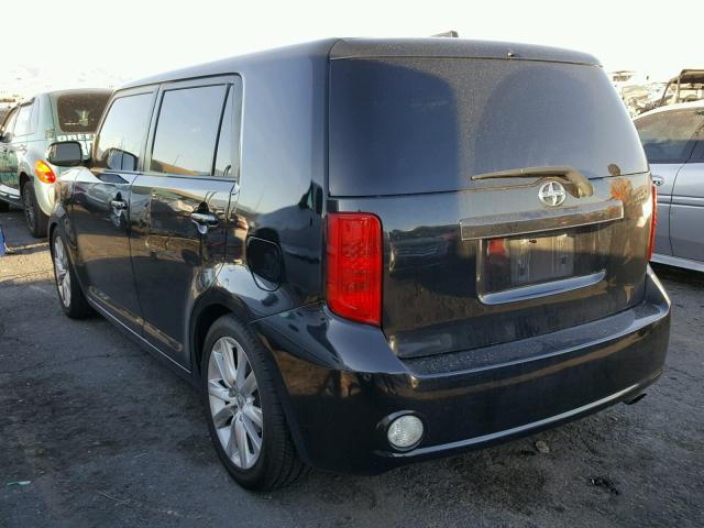 JTLZE4FE0A1113305 - 2010 TOYOTA SCION XB BLACK photo 3