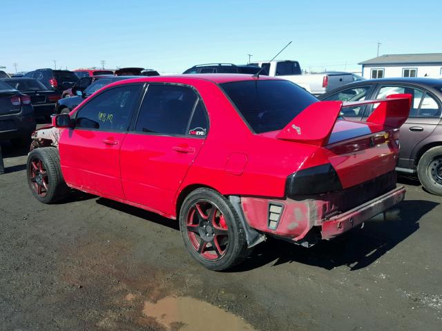 JA3AH86F73U091478 - 2003 MITSUBISHI LANCER EVO RED photo 3