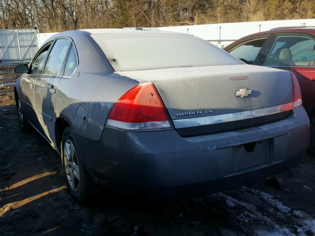 2G1WB58K869307205 - 2006 CHEVROLET IMPALA LS GRAY photo 3