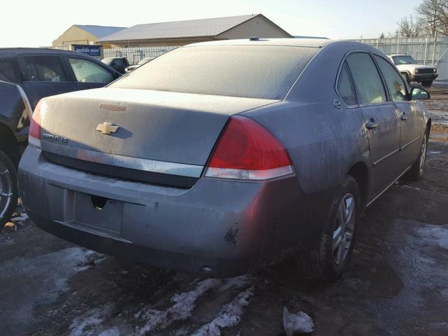 2G1WB58K869307205 - 2006 CHEVROLET IMPALA LS GRAY photo 4