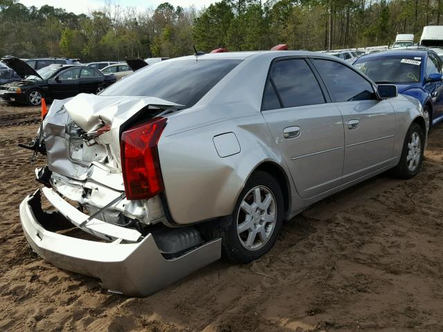 1G6DP567950112076 - 2005 CADILLAC CTS HI FEA SILVER photo 4