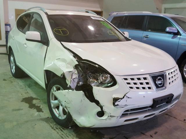 JN8AS58V69W441450 - 2009 NISSAN ROGUE S WHITE photo 1