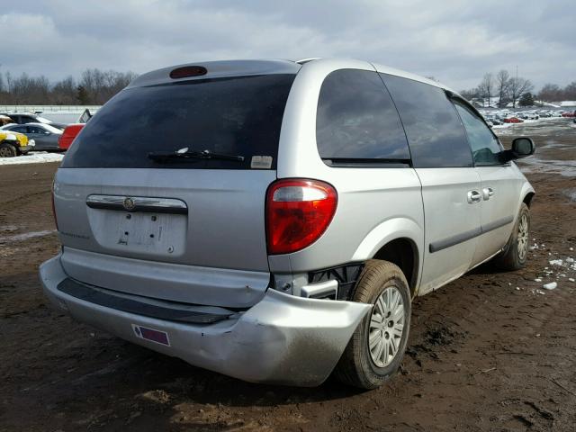 1C4GP45R65B439658 - 2005 CHRYSLER TOWN & COU SILVER photo 4