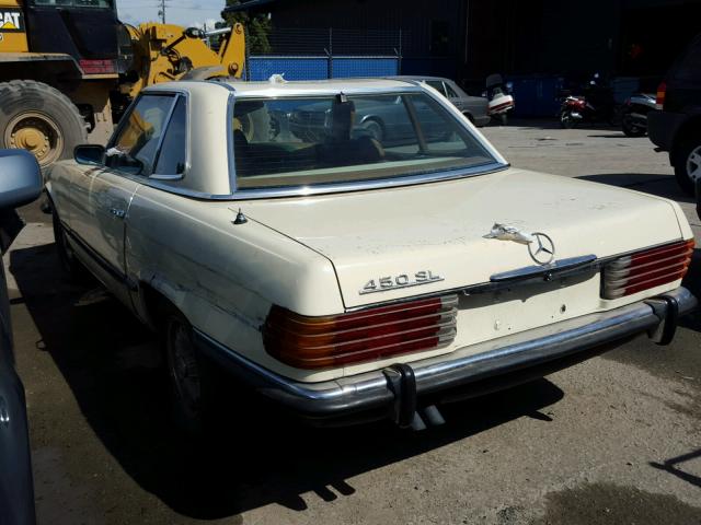 10704412005703 - 1972 MERCEDES-BENZ 350SL YELLOW photo 3