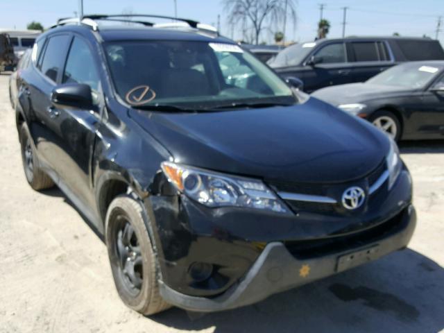 2T3BFREV1DW118298 - 2013 TOYOTA RAV4 LE BLACK photo 1