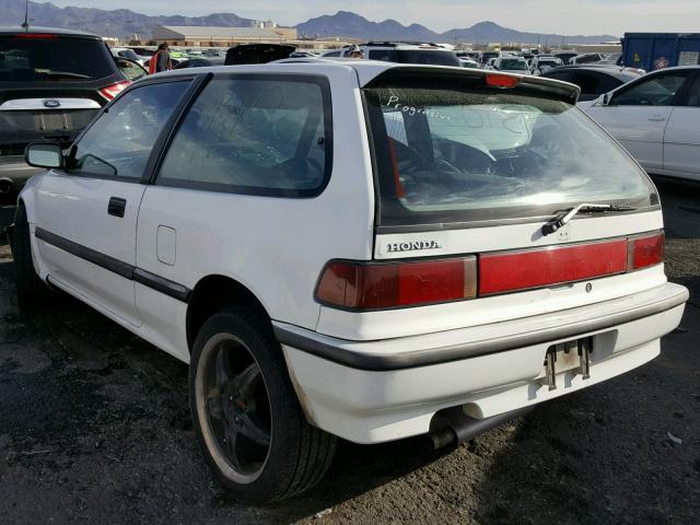 2HGED7365LH501373 - 1990 HONDA CIVIC SI WHITE photo 3