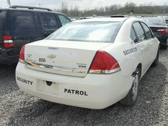 2G1WB58K289266024 - 2008 CHEVROLET IMPALA LS WHITE photo 4