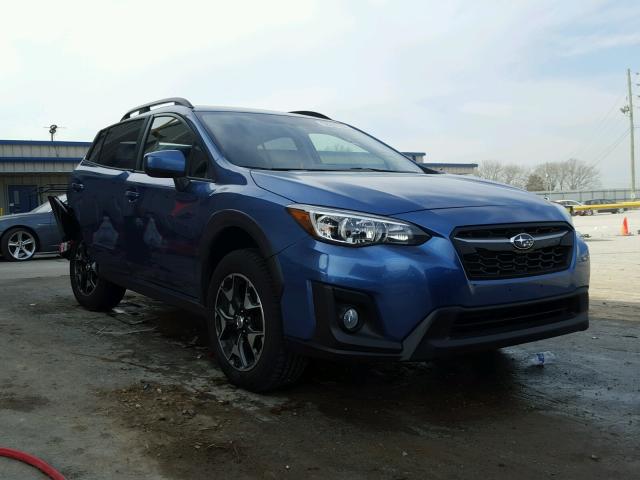 JF2GTABC6JH251547 - 2018 SUBARU CROSSTREK BLUE photo 1