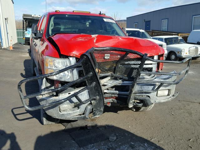 1GC1KXEG0BF123763 - 2011 CHEVROLET SILVERADO RED photo 9