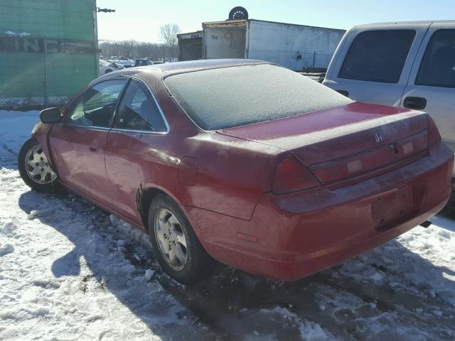 1HGCG325XXA000936 - 1999 HONDA ACCORD EX RED photo 3