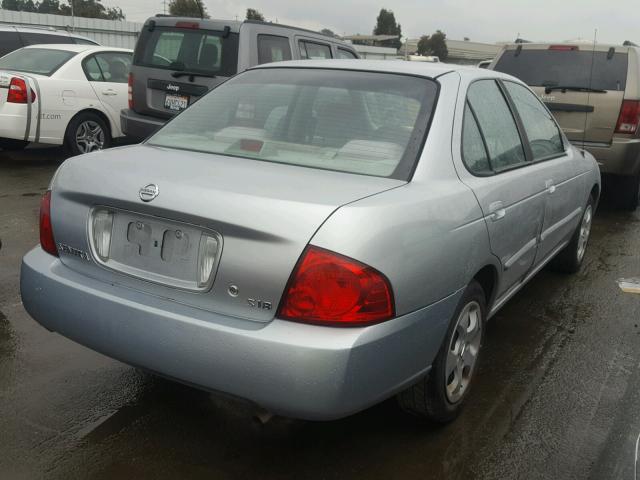 3N1CB51D24L864470 - 2004 NISSAN SENTRA 1.8 SILVER photo 4