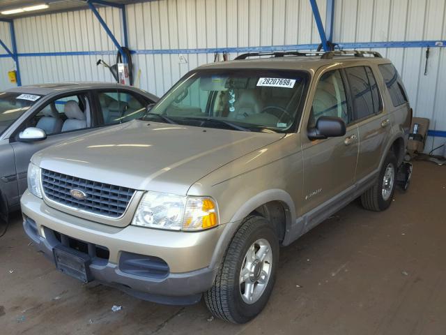 1FMZU73E32ZA30373 - 2002 FORD EXPLORER X GOLD photo 2