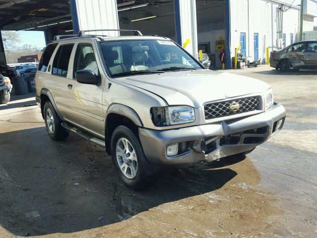 JN8AR07Y2YW402721 - 2000 NISSAN PATHFINDER TAN photo 1