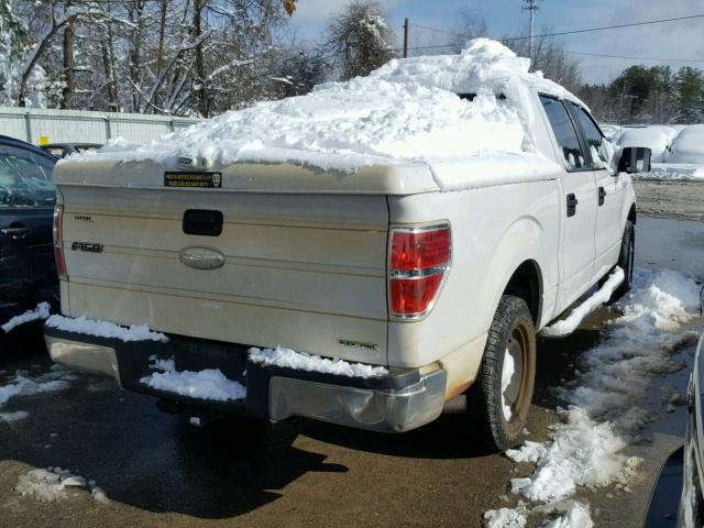 1FTFW1CF6BFD06375 - 2011 FORD F150 SUPER WHITE photo 4