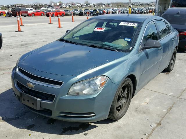 1G1ZG57B294197811 - 2009 CHEVROLET MALIBU LS 绿色 照片 2