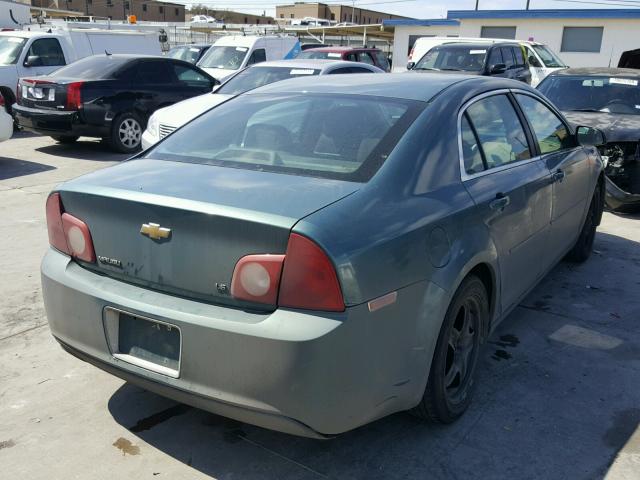 1G1ZG57B294197811 - 2009 CHEVROLET MALIBU LS 绿色 照片 4