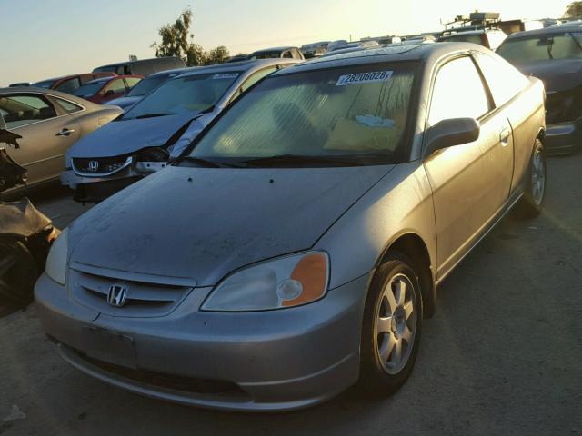 1HGEM22933L068900 - 2003 HONDA CIVIC EX თაფლისფერი ფოტო 2