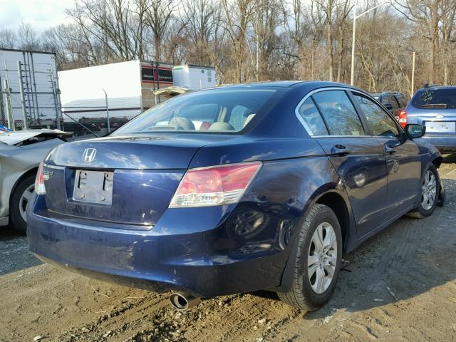 1HGCP26419A107534 - 2009 HONDA ACCORD LXP BLUE photo 4